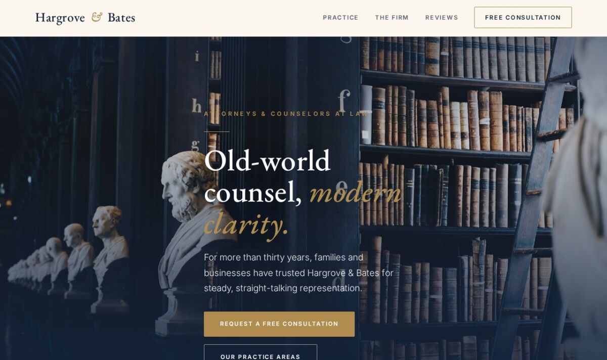 law website design — concept by Pittsburgh IT